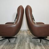 Fauteuils pivotants du milieu du siècle
