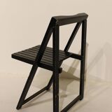 Vintage wooden folding chair
