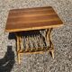 Chevet vintage rotin