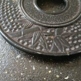 Cast iron underside