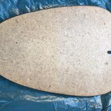 Vintage 60s free-form mirror 47x32cm