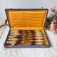 12 couteaux vintage bakélite Inox Pradel