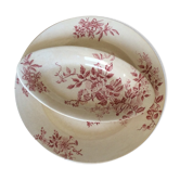 Flat and 1 ravier old pink iron earth Baker
