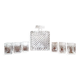 Art Deco cut glass whisky set