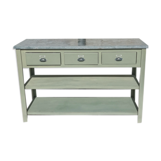 Wood console