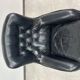 Black leather wingback swivel chair by PeeM