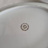 Plat Ovale en Porcelaine Vierzon Plat de Service