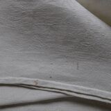 Set of 17 old damasked towels and monogram ac