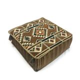 Anatolian brown floor couch table