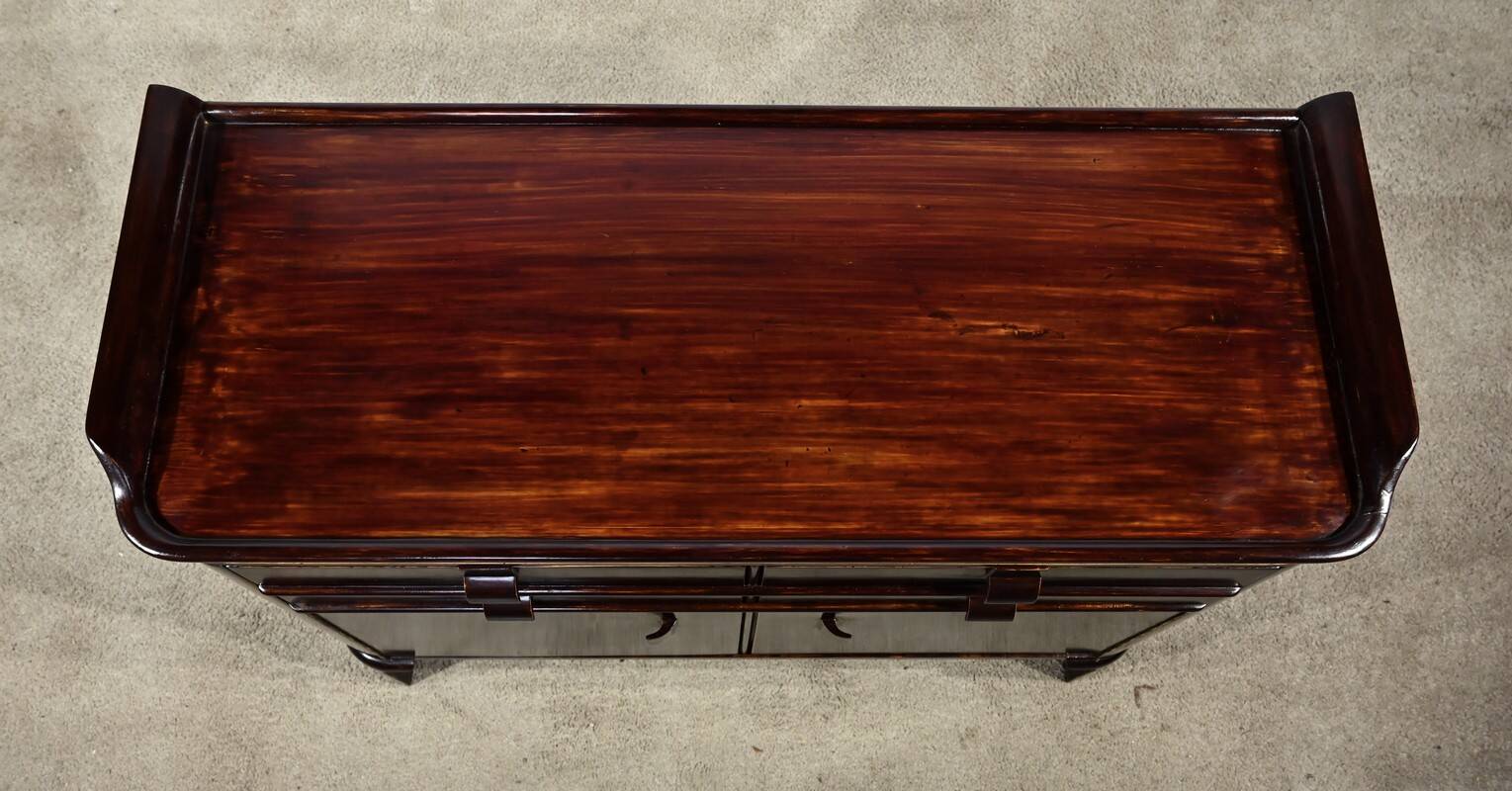 Pair of Small Lacquered Wood Sideboards – 1940