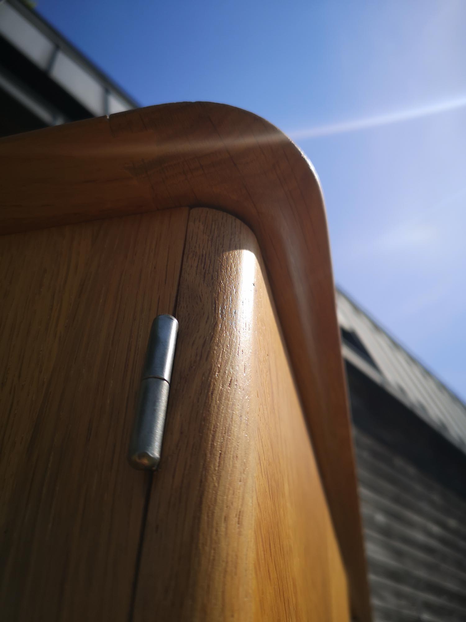 Vintage wardrobe feet compass