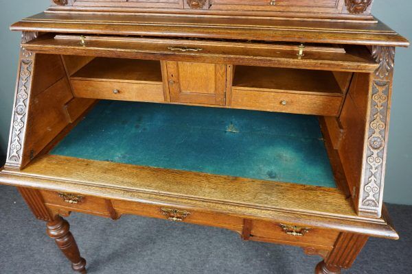 Old Dutch oak office, early 1900