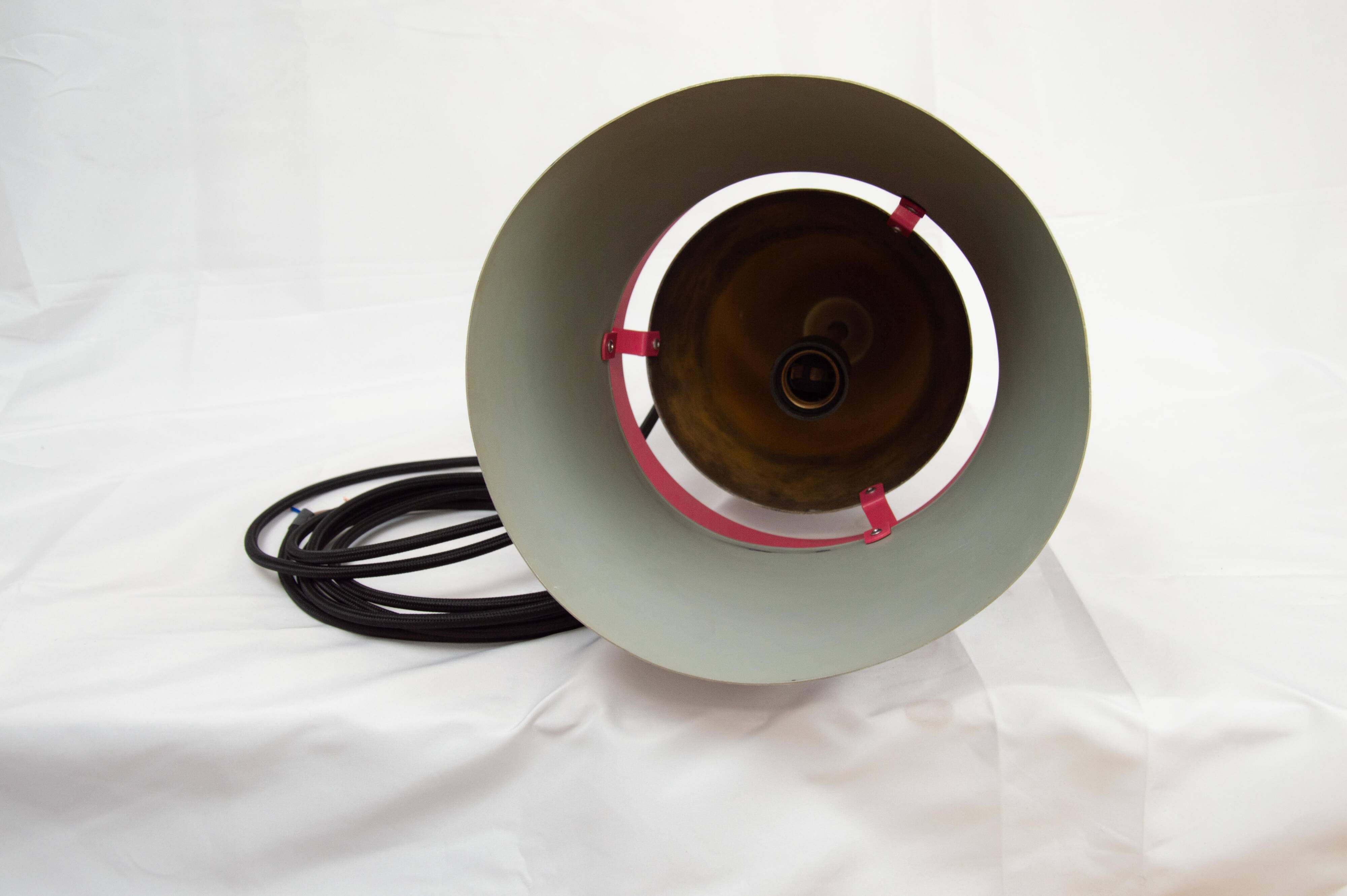 Vintage Danish Pendant Lamp from the 1970s by Jo Hammerborg for F