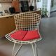 Bertoia Knoll chair with original red Knoll cushion in perfect condition.