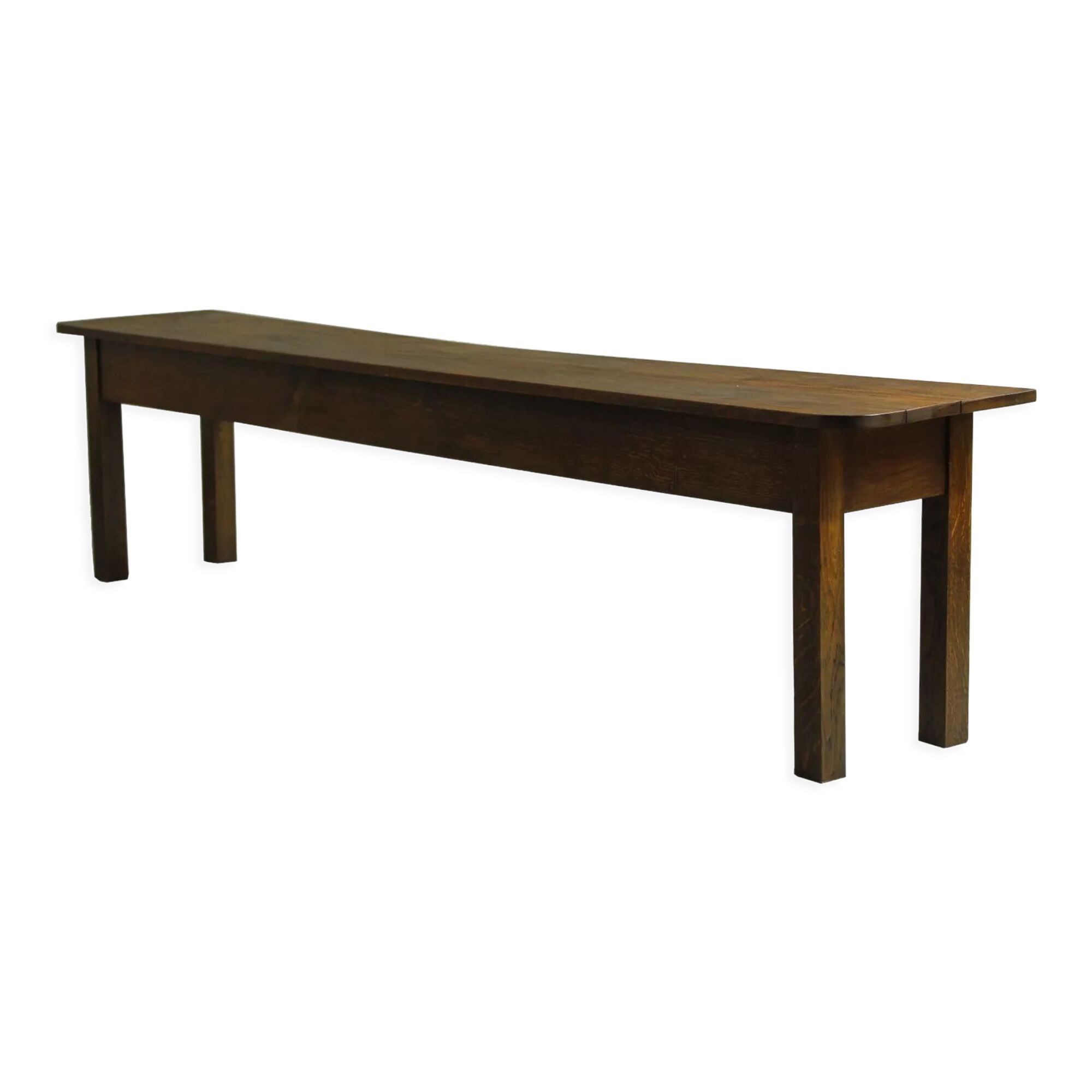 1930s Oak and Beech Bench