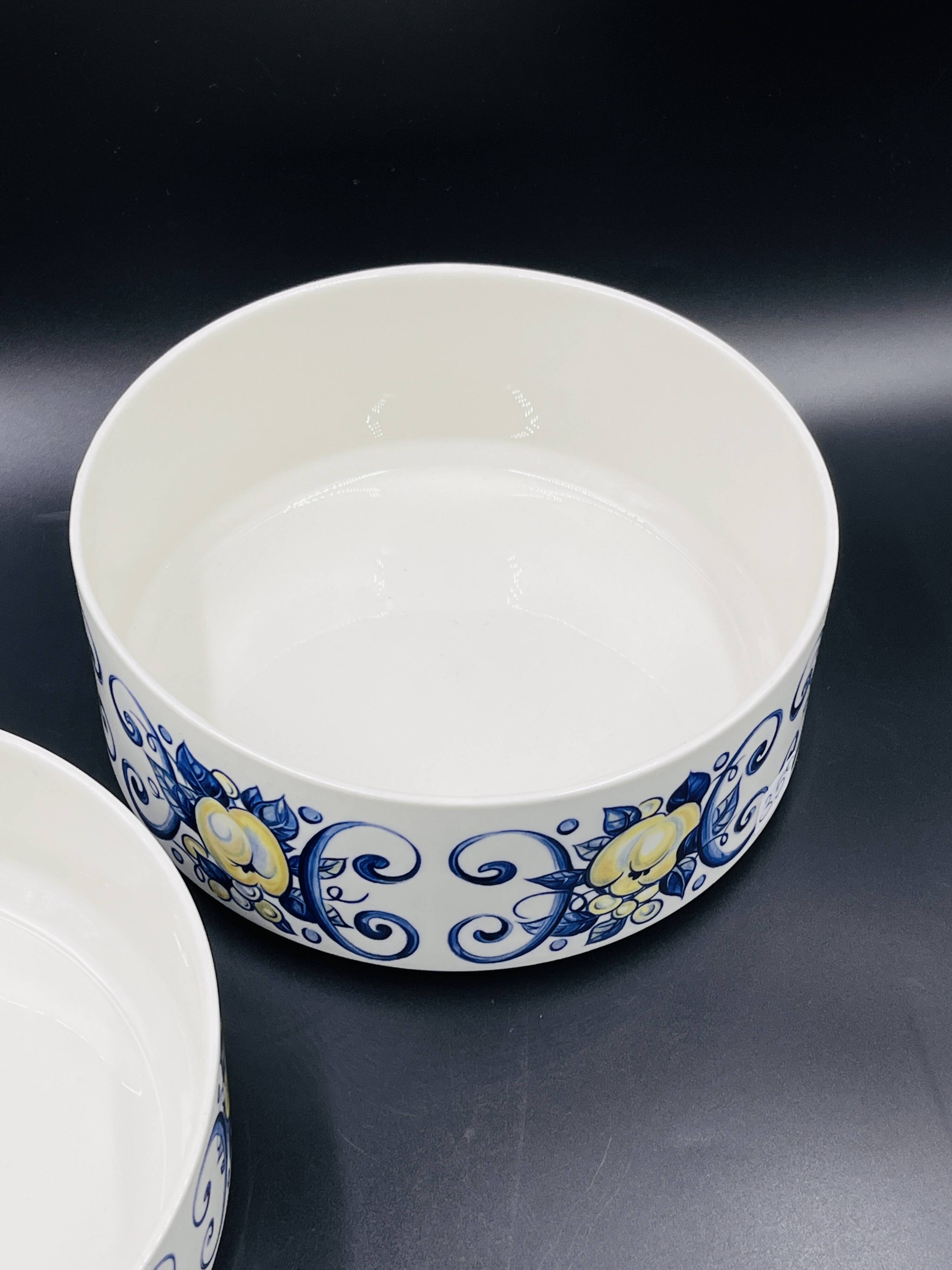 Set of two Cadiz salad bowls by Villeroy & Boch