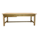 Grande table de ferme en chêne - robuste et conviviale