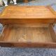 Empire style chest of drawers in cherry wood