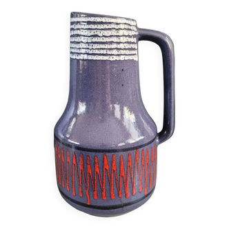 Mauve vase from West Germany.