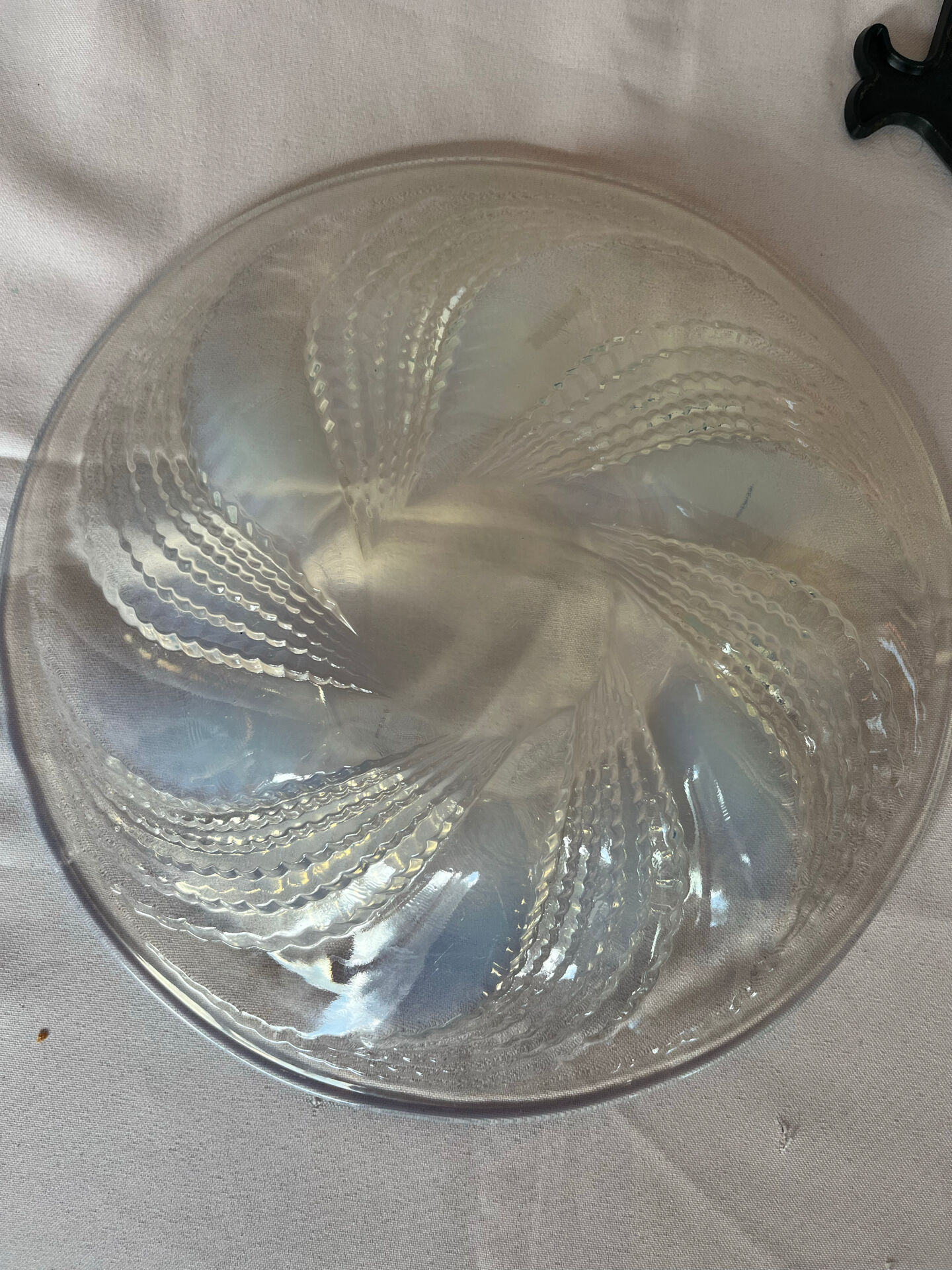 Assiette René Lalique