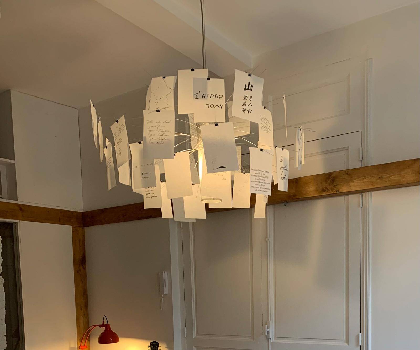 Ingo maurer zettel’z 6 chandelier