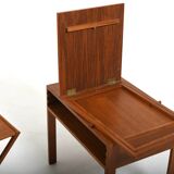 Folding Tables by Illum Wikkelsø for CFC Silkeborg 1960s