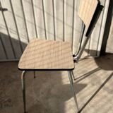 4 chaises vintage en Formica