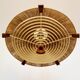 Suspension en sisal et teck par Temde
