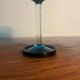 Set of 8 vintage 1960s glasses – elegant blue-green-turquoise design
