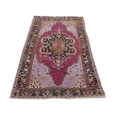 An ANCIENT Turkish handmade oriental carpet ANATOLIE 220 X 118