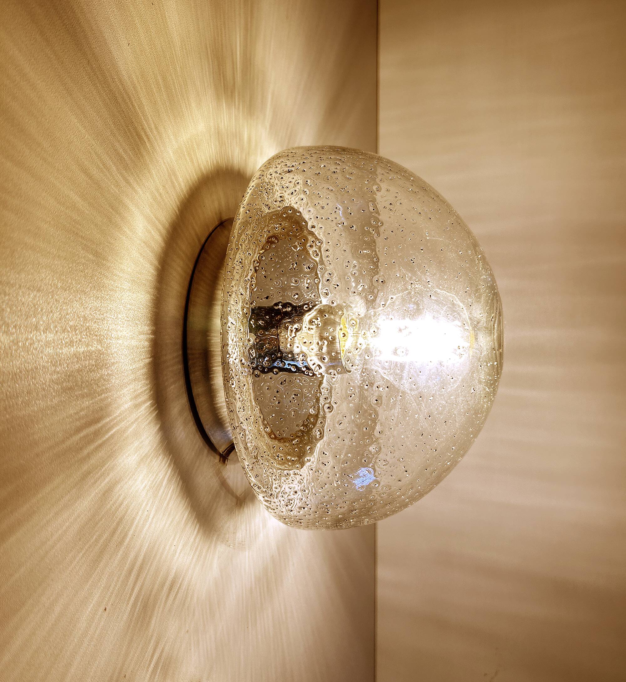 Vintage Space Age Wall Light