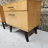 Pair of vintage 1960's bedside tables