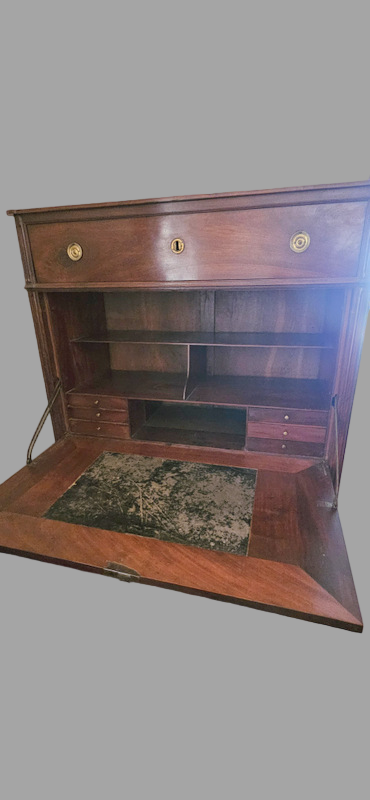 Secretaire louis XVI en acajou