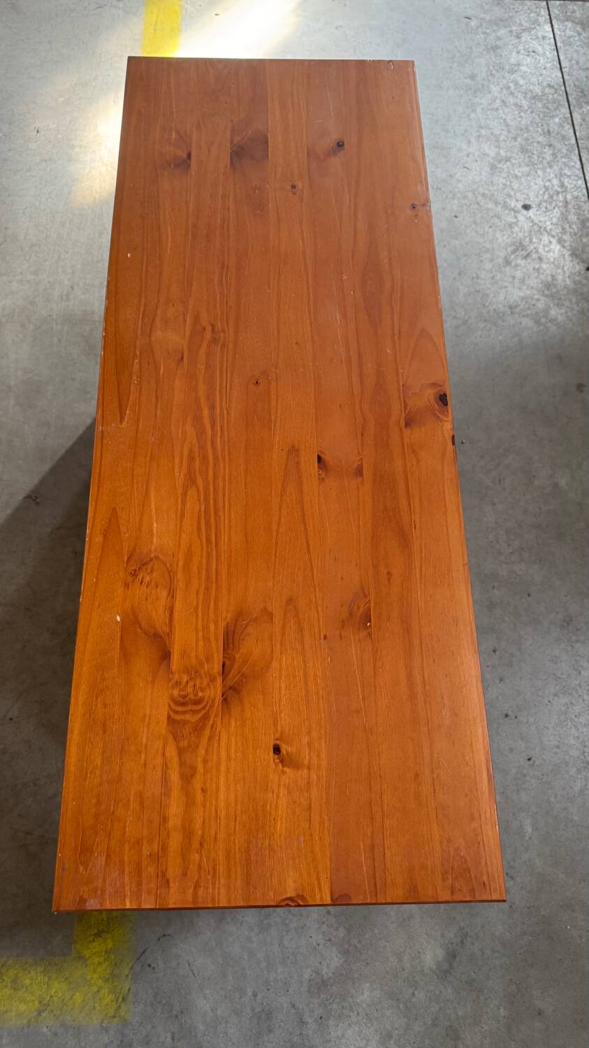 Vintage solid wood desk