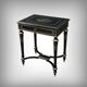 Blackened wood work table, Napoléon III period – 2nd half of the 19th century