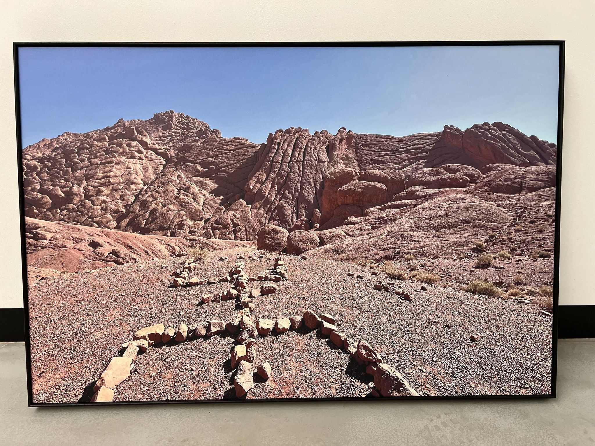 Wall photography. Morocco, High Atlas February 2024