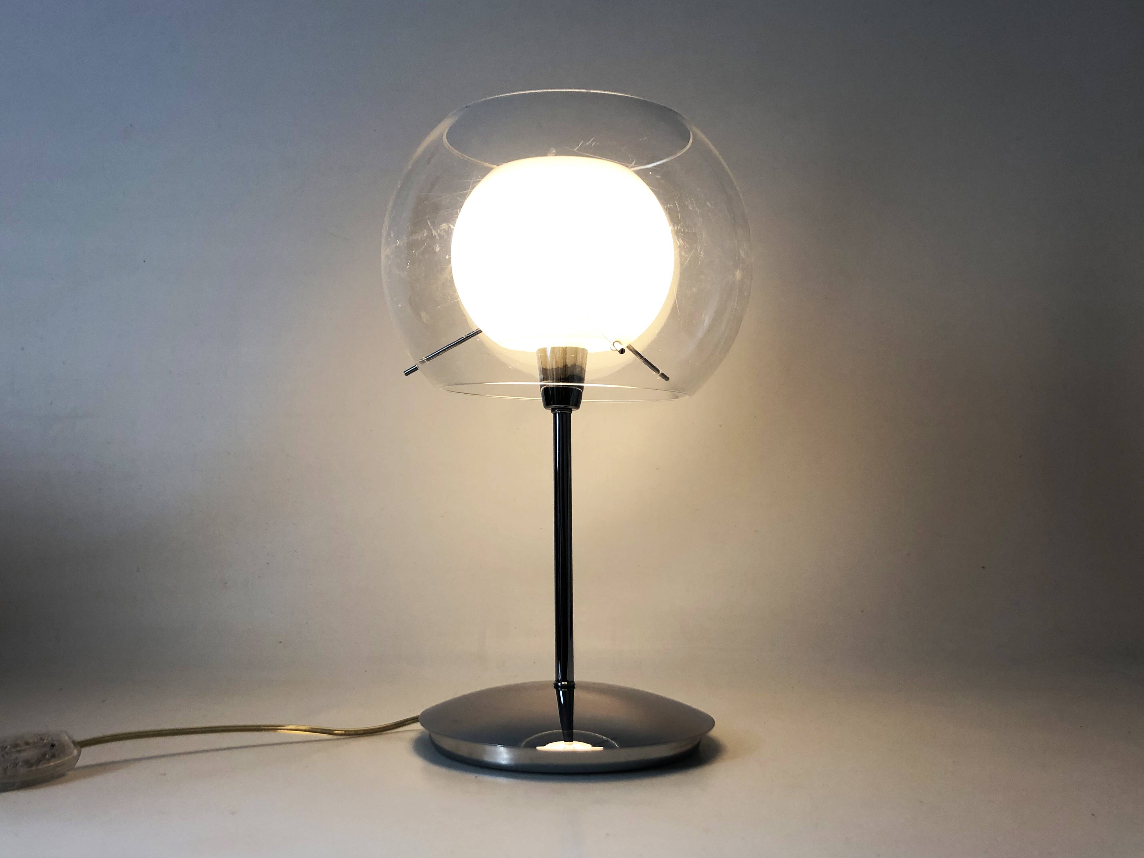 Rosseti Light Bolla table lamp/desk lamp, made in Italy, 1990s