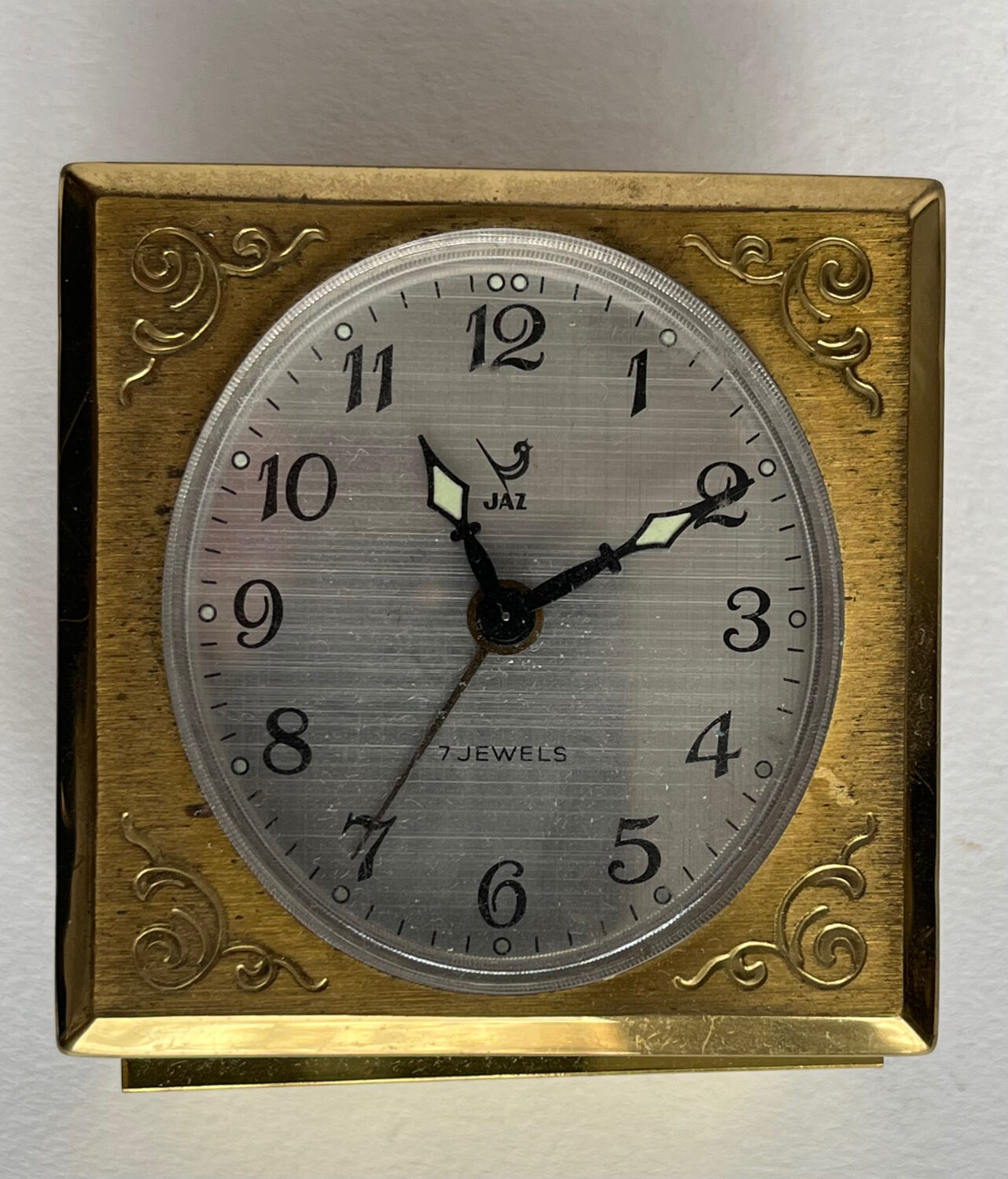 Old travel alarm clock