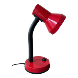 Desk lamp color red vintage 90s