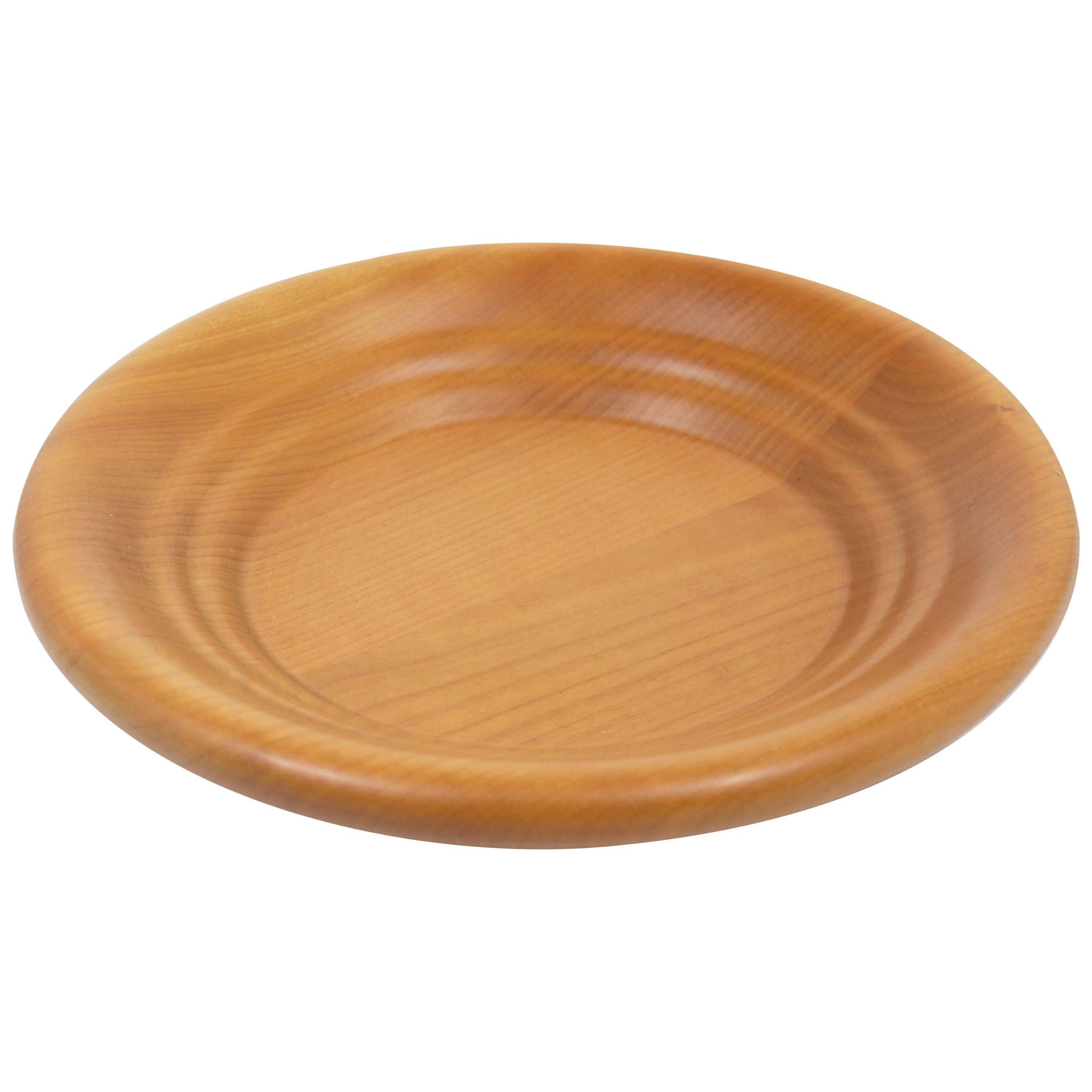 Modernist Wooden Bowl by Carl Aubock, Austria, 1970s