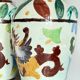 Italian Majolica Vases with Dragon Motif