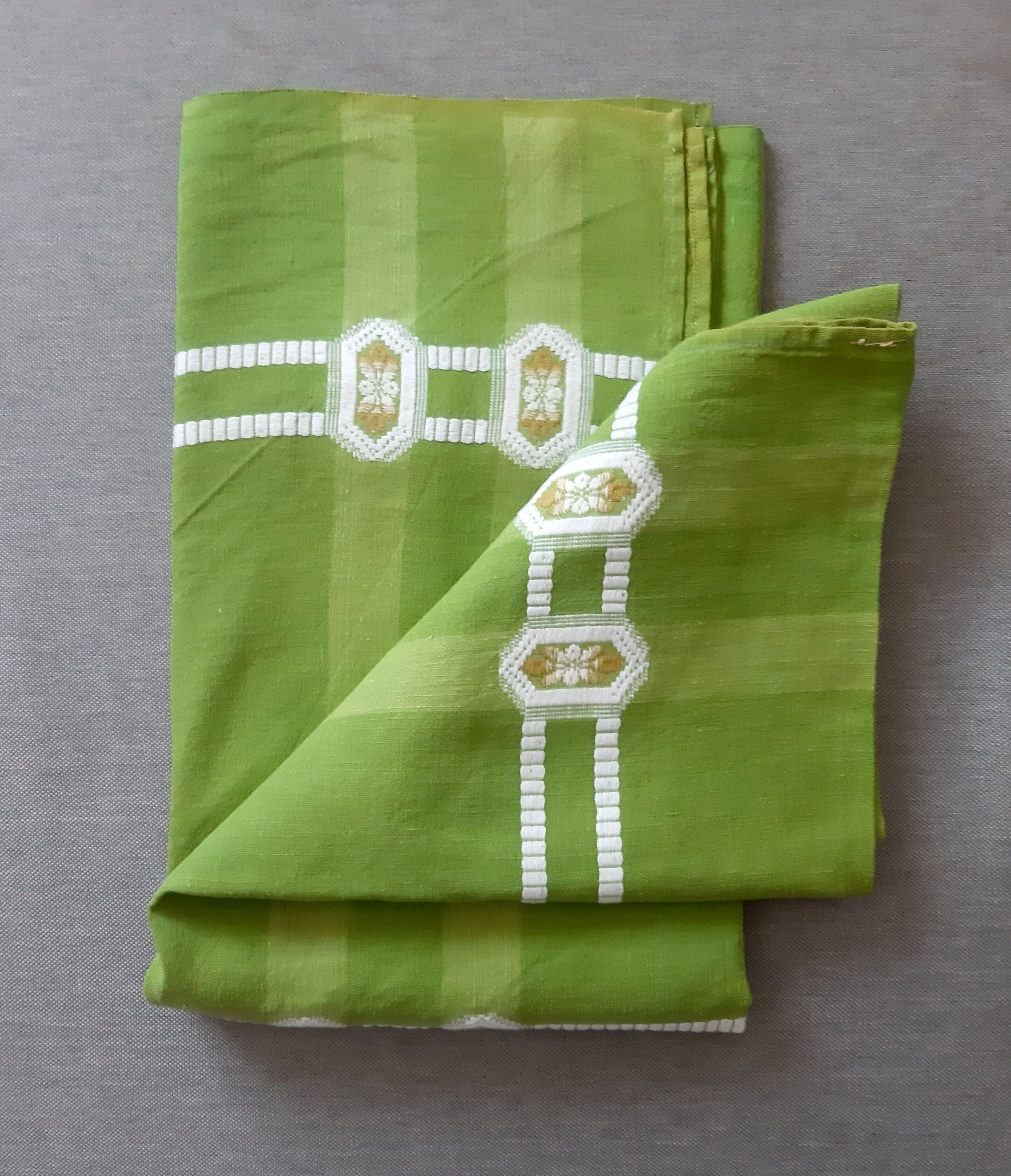 Cotton linen tablecloth 190 x 150