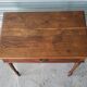 Table à écrire, table d'appoint en bois massif