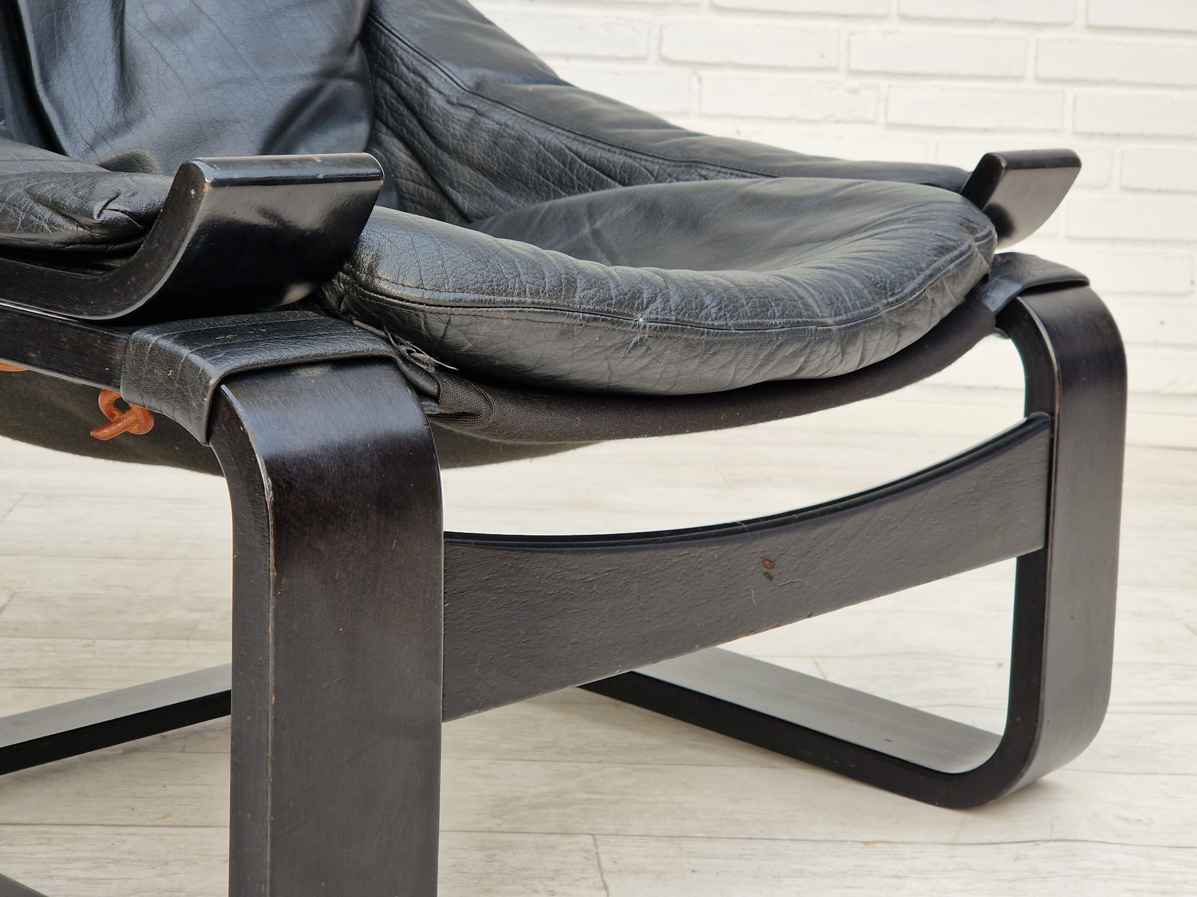 Set de 2 fauteuils Kroken par Ake Fribyter pour Nelo Suède années 1970