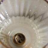 Vintage suspension in smoked glass