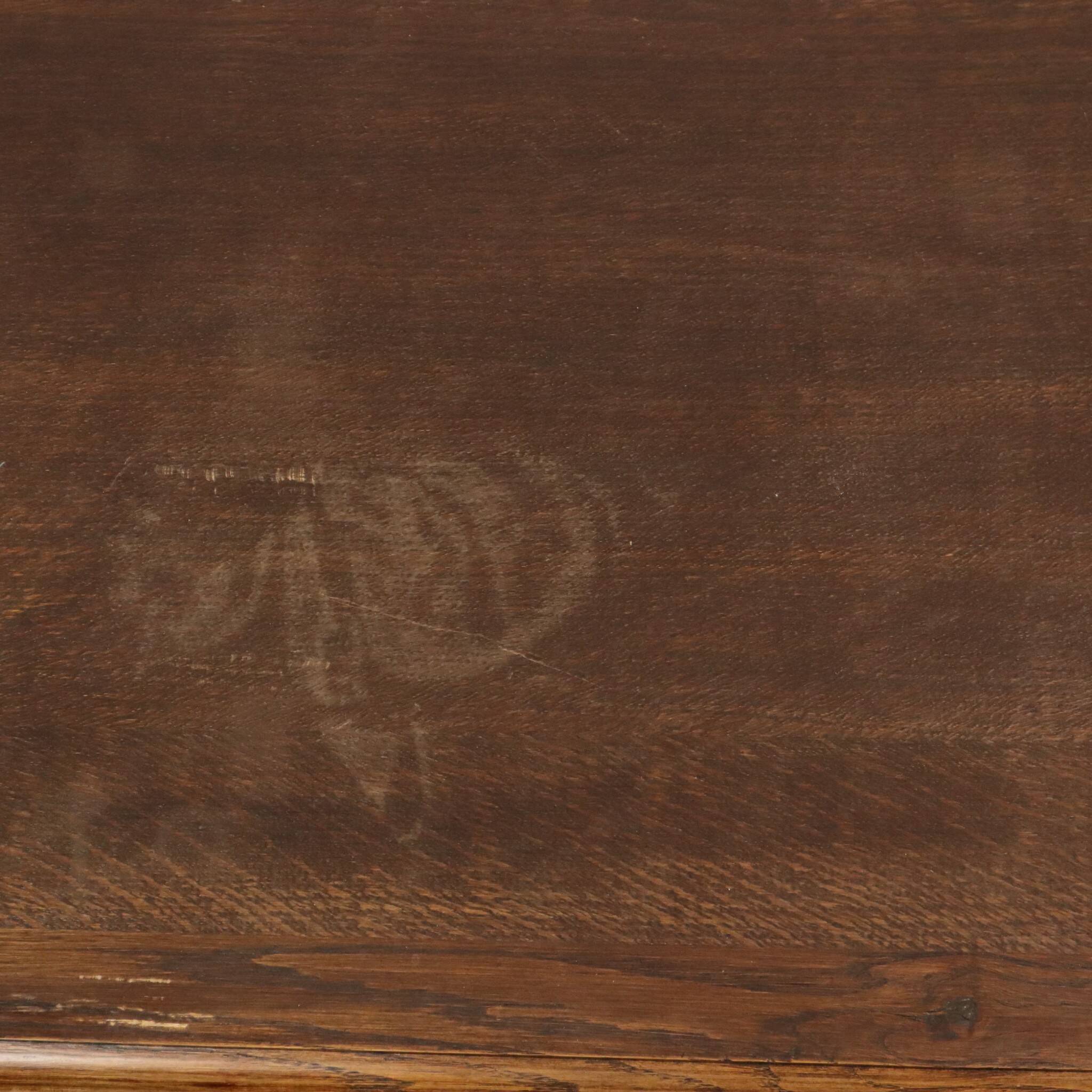 Vintage Carved Oak Cabinet/Chest of Drawers with Mythical Figures