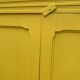 Armoire parisienne jaune poudrée 1950.