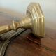 Antique bronze candlestick