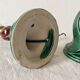 Pair of flower slip lamps