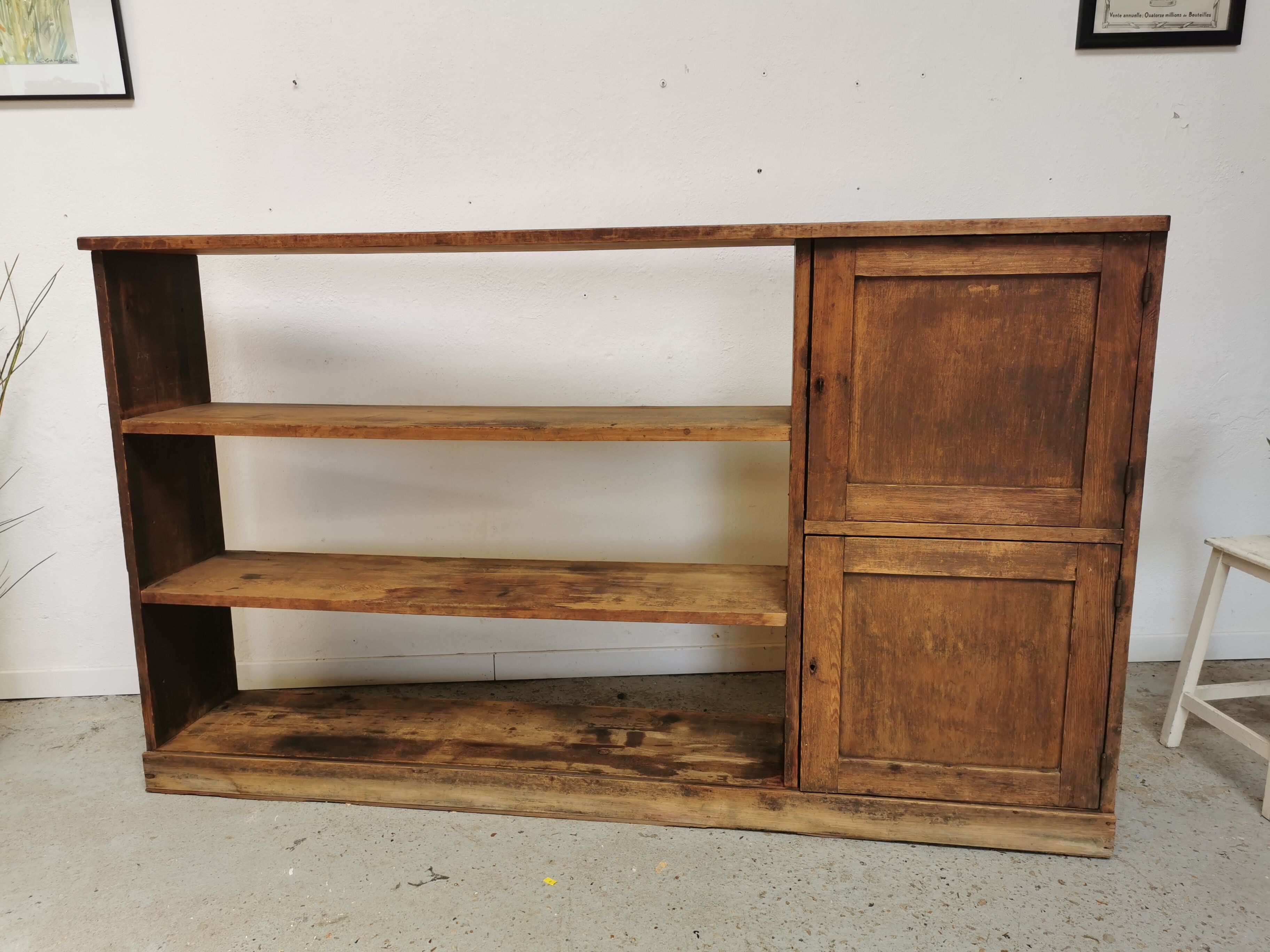 Meuble de métier étagère 1950